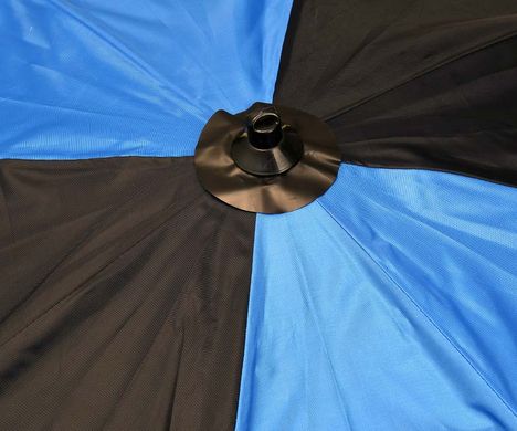 Парасолька Flagman Armadale umbrella 2.2M,NYLON WITH PU COATING, BLUE+BLACK COLOR