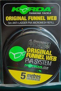 KORDA PVA Тунель на шпулi/Original Funnel HEXMESH-5m