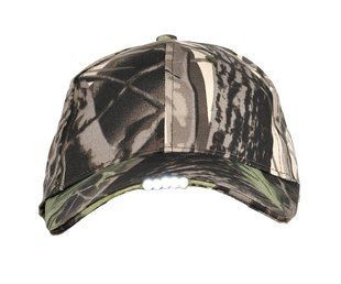 Бейсболка Led Cap з ліхтариком Camo