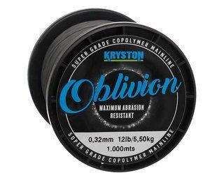 Жилка Kryston Oblivion Super Grade Copolymer 1000м Matt Dark Silt 0.32мм
