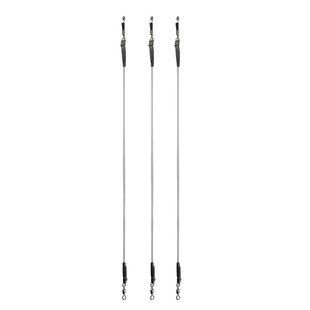 Амортизатор з швидкознімною застібкою для повідця Daiwa N`Zon Power Gum Feeder Link 15cm 0.8mm (13306-115)