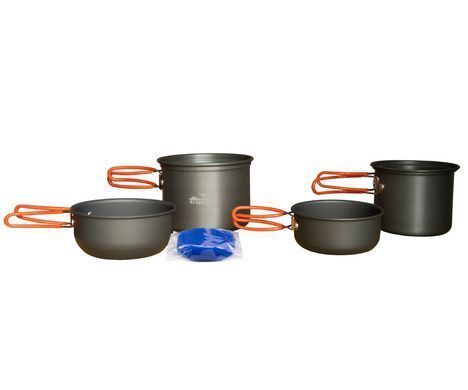 Набір анодованого посуду на 1-2 персони Tramp UTRC-075