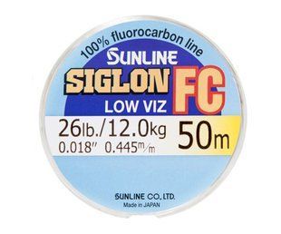 Флюорокарбон Sunline Siglon FC 50m 0.445mm 12.0kg повідковий