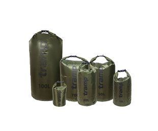 Гермомешок Tramp PVC Diamond Rip-Stop оливковый 20л
