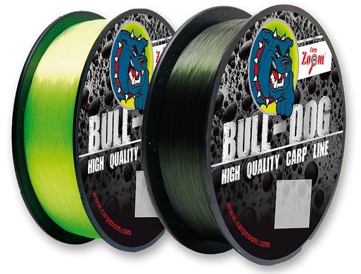 Bull-Dog Carp Line 1000m, 0,28mm, PT 10,75kg - Жилка коропова зелена, діаметр: (0,28мм/10,75кг), довжина: (1000м)