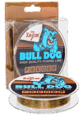 Bull-Dog Feeder line, 0,22mm, 6,40kg, 300m - Жилка фідерна, універсальна, коричнева, діаметр: (0,22мм/6,4кг), довжина: (300м)