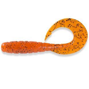 Mighty Grub 3.5" (7шт), #049 - Orange Pumpkin/Black