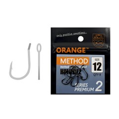 Гачки ORANGE method Premium Series 2, колір teflon, розмір №8, в уп. 8шт