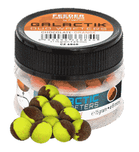 Galactic Duo Wafters, 10mm, 15g, banana-bisquit - Вафтерс двокольоровий "Банан-Бісквіт", розмір: (10мм), об"єм: (15г)