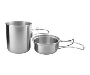 Набір кружек Tatonka Handle Mug Silver 600мл