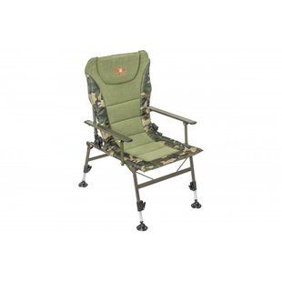 CZ Comfort N2 Armchair, 50x50x35/88 cm, Camou/Fleece - Компактне легке крісло з підлокітниками