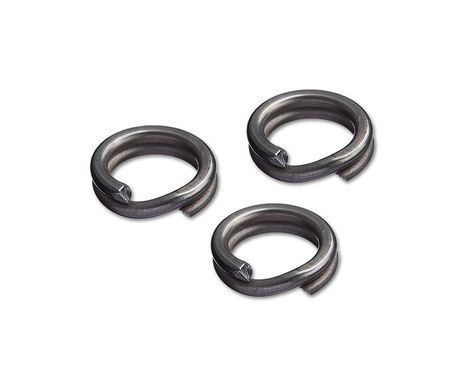 Кільця заводні Decoy Split Ring Light R-1 Mat Black №00
