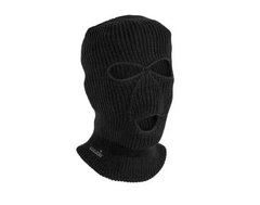 Шапка-маска в'язана Norfin KNITTED BL (чорна / 100% поліест) р.XL