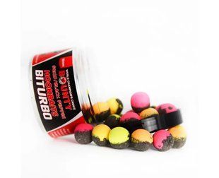 Преміум насадка BOUNTY "BITURBO" "SQUID / BLACK PEPPER" жовтий 12мм, 45 ШТУК