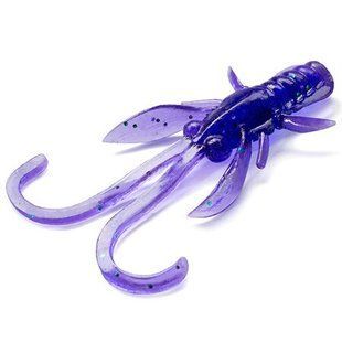 Baffi Fly 1.5" (10шт), #060 - Dark Violet/Peacock & Silver