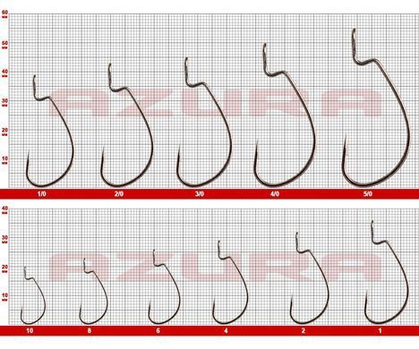 Гачок офсетний Azura Kenshin Offset Hook #4/0