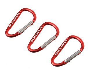 Карабін Azura Safina Carbine 3pcs color Red