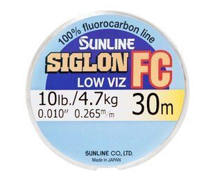 Флюорокарбон Sunline Siglon FC 30m 0.265mm 4.7kg повідковий