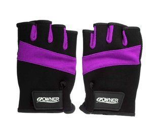 Рукавичка OWNER 9643 Meshy Glove 5 Finger Cut Assort M Purple