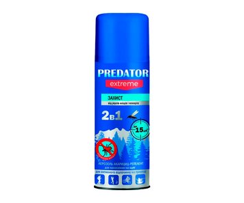 Репелент Predator Еxtreme 2в1 150мл