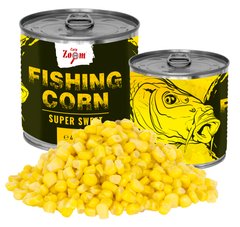 Fishing Corn, super sweet, 212ml, 160g - Кукурудза цукрова консервована, жовта, об"єм: (212мл), вага: (160г)