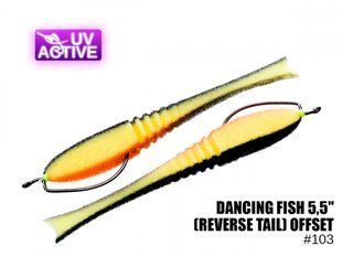 Поролонова рибка ПрофМонтаж 103 Dancing Fish 5,5",(reverse tail) offset,