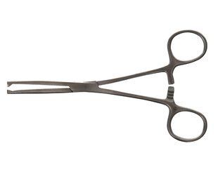Затискач риболовний Flagman 6.3" 16 см довгі губчики з насічкою