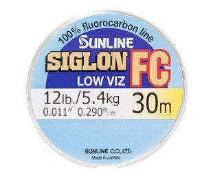 Флюорокарбон Sunline Siglon FC 30m 0.290mm 5.4kg повідковий