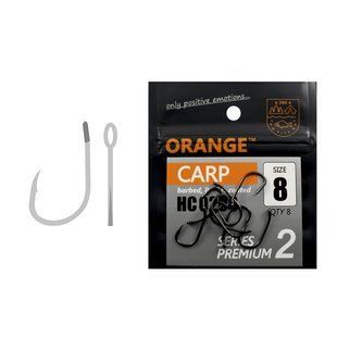 Гачки ORANGE Carp Premium Series 2, колір teflon, розмір №10, в уп. 8шт