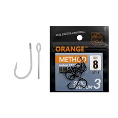 Гачки ORANGE method Premium Series 3, колір teflon, розмір №8, в уп. 8шт