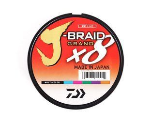 Шнур Daiwa J-Braid Grand x8 Multicolor 150м 0.10мм