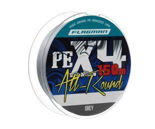 Шнур Flagman All-Round PE X-4 150m 0.26mm Grey