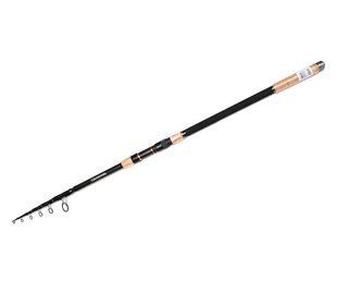 Коропове вудлище Daiwa Black Widow Tele Carp 3.60м 3lbs, 3.6 м, 107 см, 7, Пробка, Телескопическое, разнесенная, 3 LB, 290 г