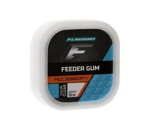 FLAGMAN Амортизатор фідерний FEEDER GUM CLEAR 0,8mm 10m