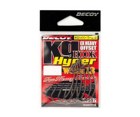 Гачки Decoy Kg Hyper Worm 13 №1/0