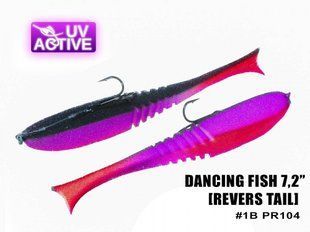 Поролонова рибка ПрофМонтаж 104 Dancing Fish 7,2",(reverse tail),