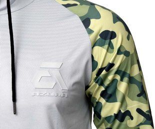 Джерсі з капюшоном Azura Jersey A3H Gray-Camo S