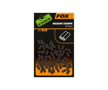 Обжимні трубки FOX Edges Medium Crimps 0.7мм