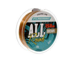 Жилка Flagman All Round Fishing-Line 150м Brown 0.16мм