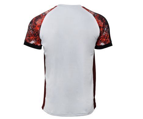Футболка AZURA T-Shirt A3 Gray-Red Camo size XXL