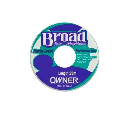 OWNER Волосiнь BROAD 25m 0,10mm