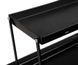 Fox 2 tier Bivvy Table - Столик монтажний пластиковий з додапковою полицею, зі складними регульованими ніжками, розміри столика: (57см х 38см х 32 - 50см), розміри полиці: (13см х 49см)