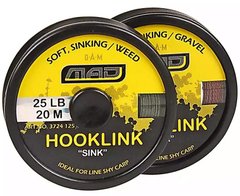 Шнур поводочний DAM MAD Hooklink 4-braid "Sink" 20м 25lb (color-weed)