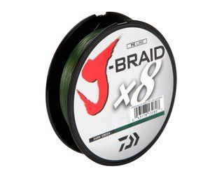 Шнур Daiwa J-Braid x8 0,10mm 6,0kg 150m green