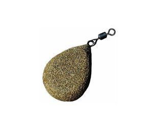 Грузило Korda Textured Flat Pear Swivel 3.5oz 98г
