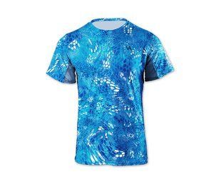 Футболка VEDUTA Air серия UPF50+ REPTILE SKIN Blue Water M чоловіча