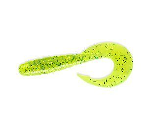Твістер Fishup Mighty Grub 4.5" #026 Fluo Chartreuse Green