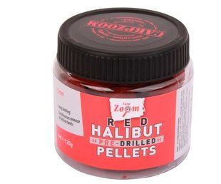 Pre-Drilled Red Halibut Pellets, 8mm, 120g - Пеллетс насадочний перфорований "Криль", розмір: (8мм), вага: (120г)