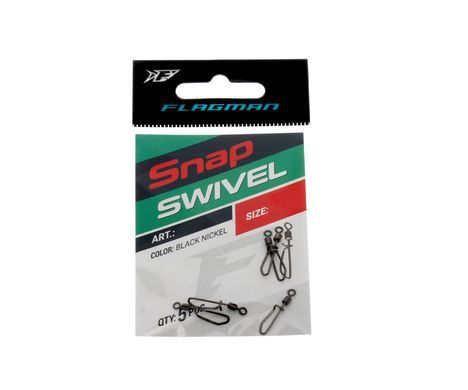 Вертлюг з застiбкою Flagman Swivel-Snap #12
