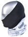 Бафф - захист обличчя/шиї/голови "NORFIN" (PL/фліс,біло-чорний) / AM-6504